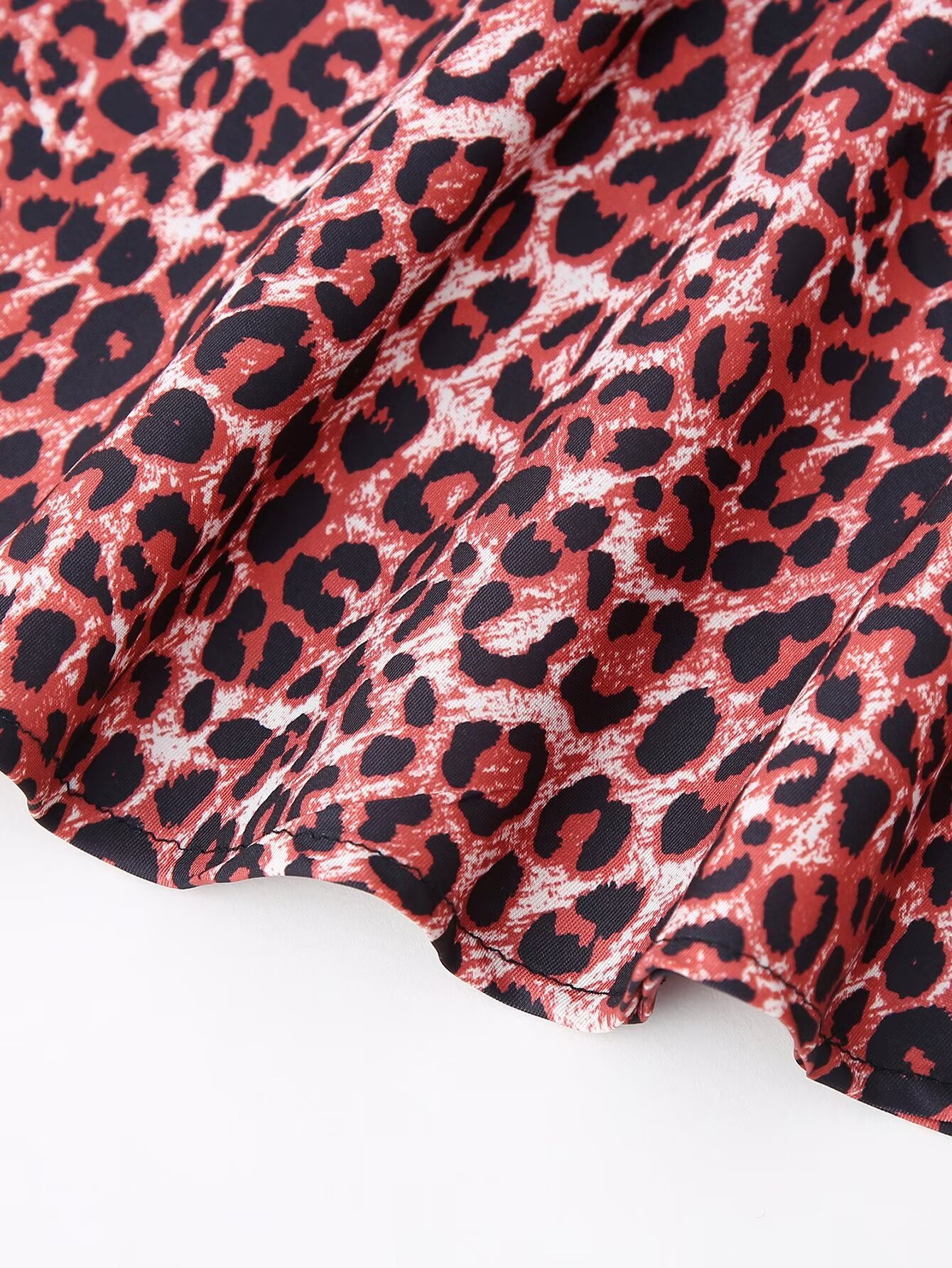 Wholesale  Summer New Women's Animal Print Silk Satin Texture Skirt Women display picture 39