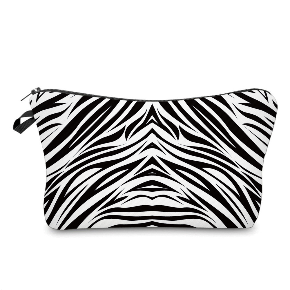 New  Style Tiger Pattern Animal Pattern Cosmetic Bag  Crocodile Pattern Storage Bag Leopard Print Wash Bag Wholesale display picture 2