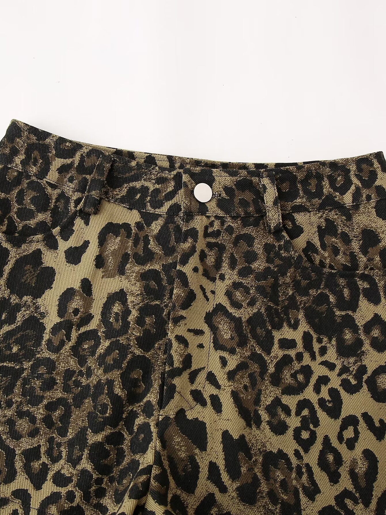 Spring New   Women's Clothing Street Fashion Casual Animal Print  Shorts W028 6165 display picture 3