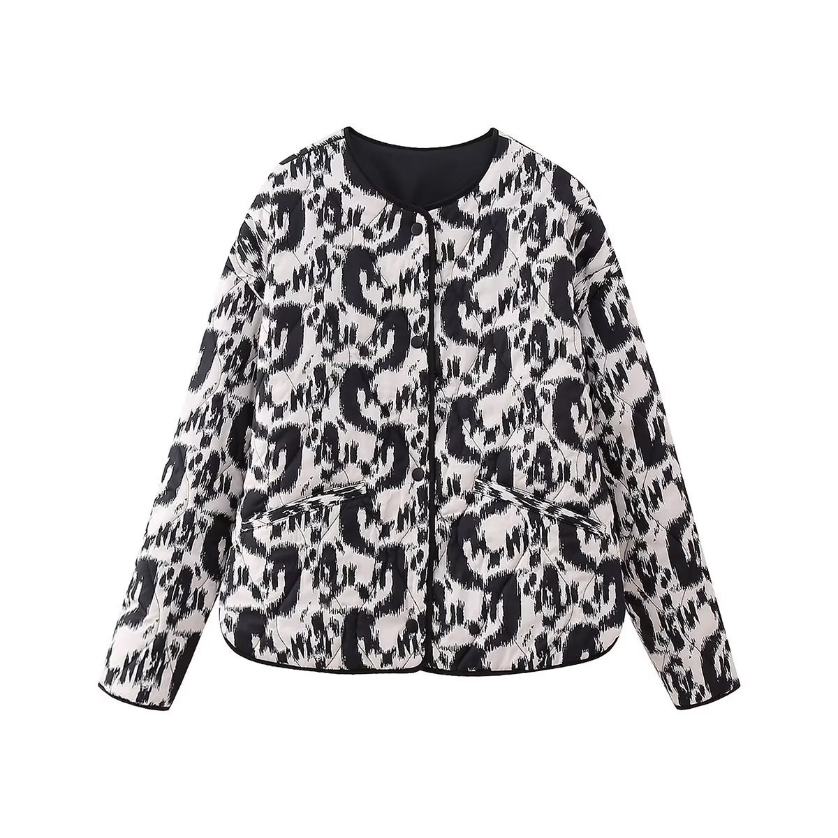 Women's    Own  Wholesale Jacket Animal Print Cotton-padded Jacket Jacket Jacket display picture 8