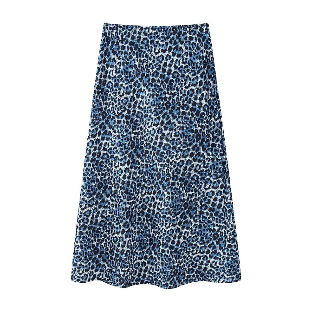 Wholesale  Summer New Women's Animal Print Silk Satin Texture Skirt Women display picture 22