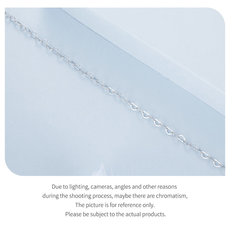 Wholesale Jewelry IG Style Simple Style Geometric Sterling Silver Anklet display picture 9