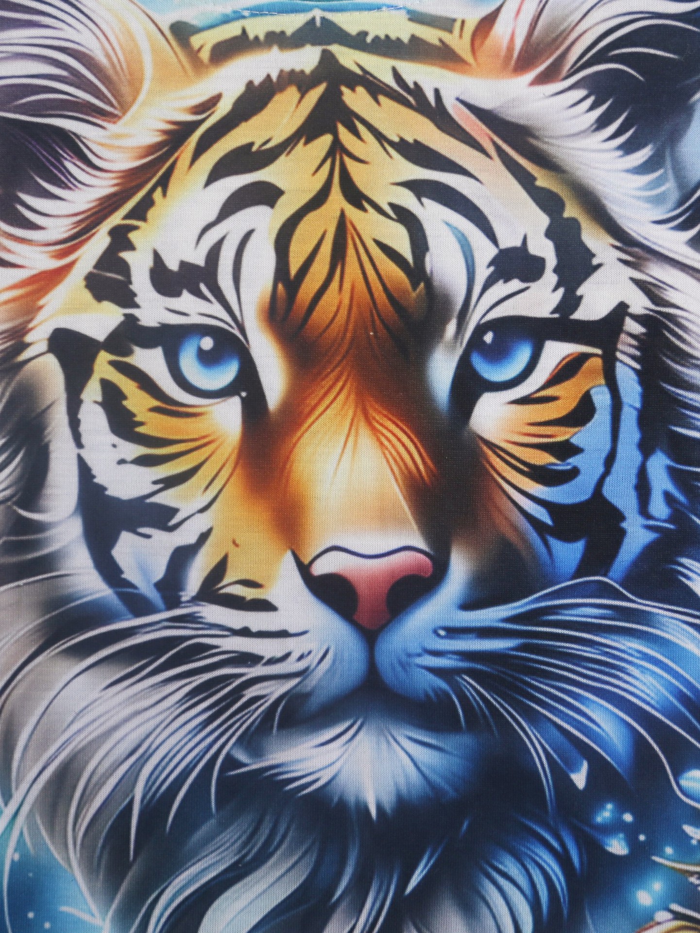 Women's T-shirt Short Sleeve T-Shirts Simple Style Tiger display picture 4