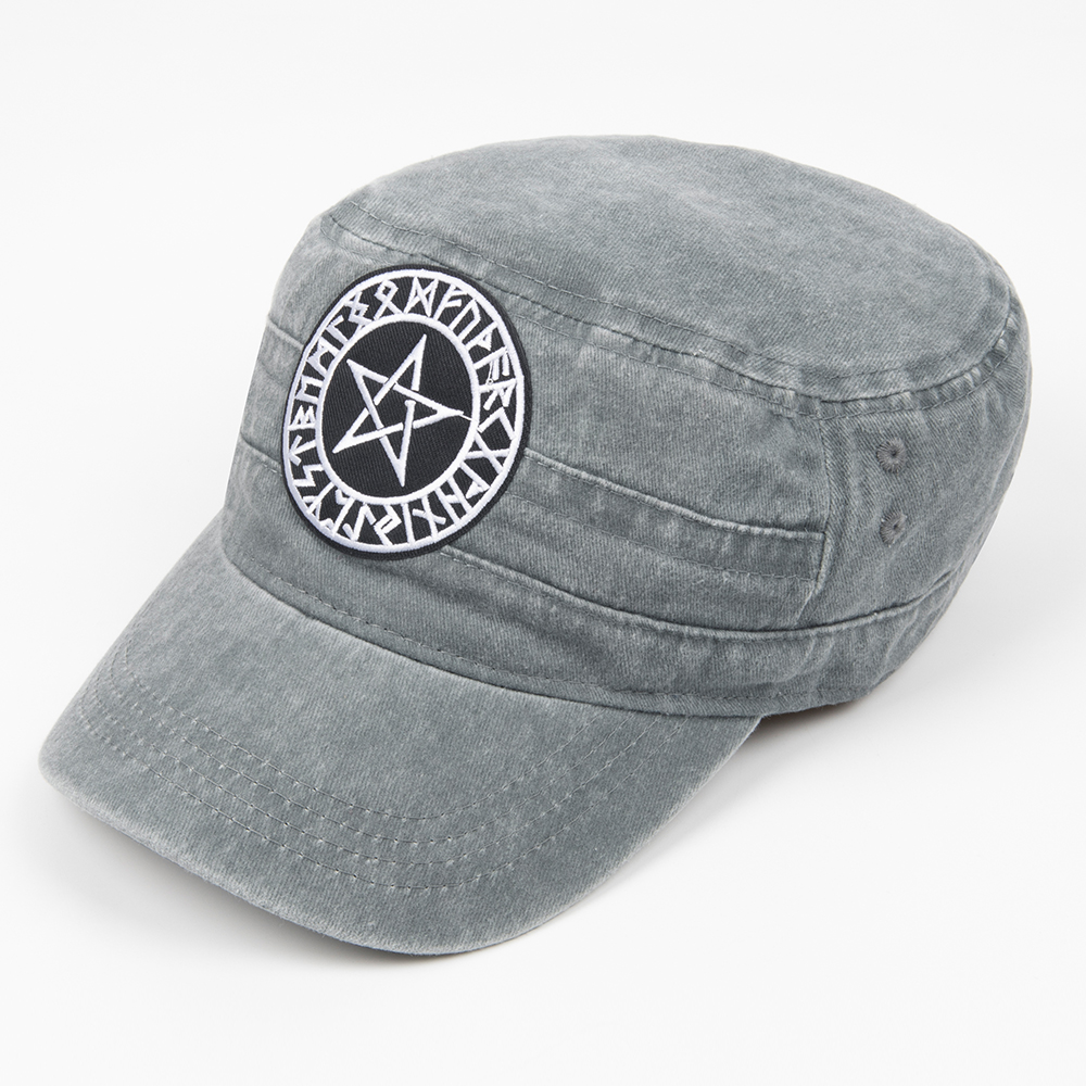 Men's Casual Geometric Star Embroidery Curved Eaves Ivy Cap display picture 4