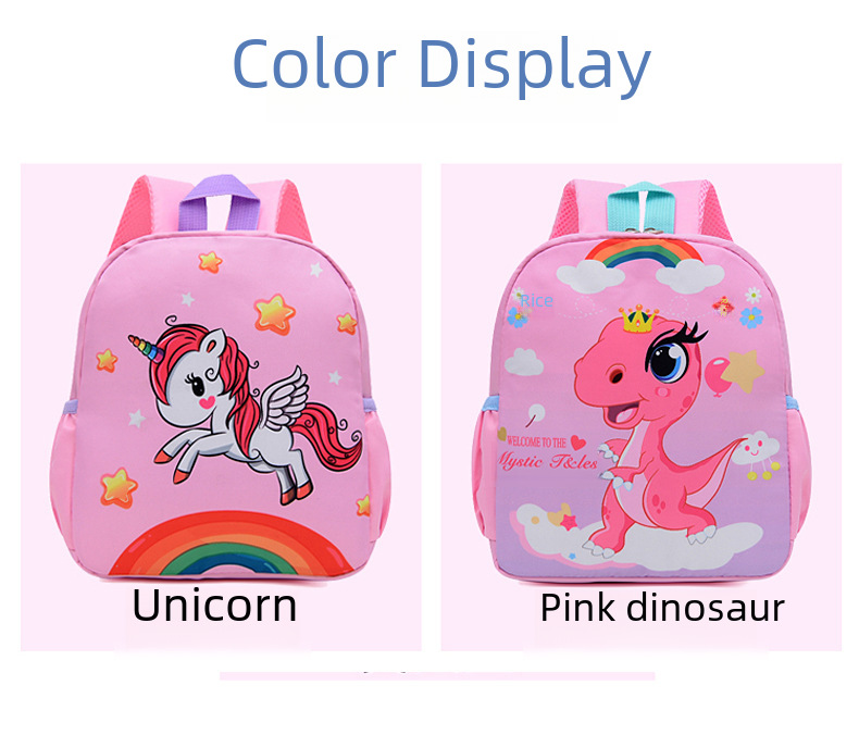 Spring New Children's Backpack Bag Boy's Backpack Cartoon Cute Girl Backpack Baby Kindergarten display picture 2