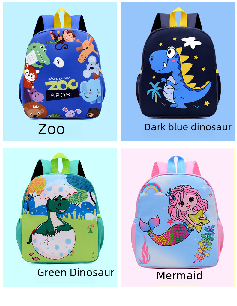 Spring New Children's Backpack Bag Boy's Backpack Cartoon Cute Girl Backpack Baby Kindergarten display picture 3