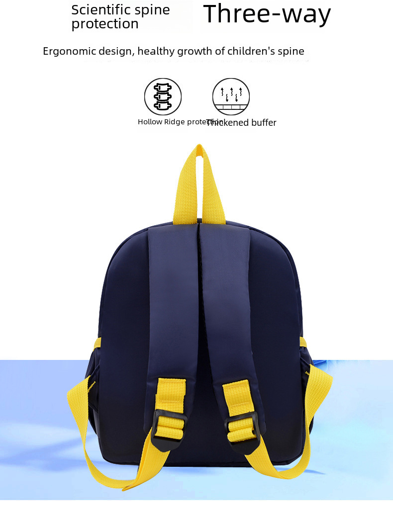 Spring New Children's Backpack Bag Boy's Backpack Cartoon Cute Girl Backpack Baby Kindergarten display picture 6