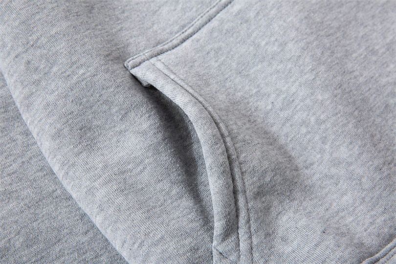 2024  Men's And Women's Brushed Hoody Fashion Brand Letter Printed Pocket Drawstring Printed Hoodie display picture 9