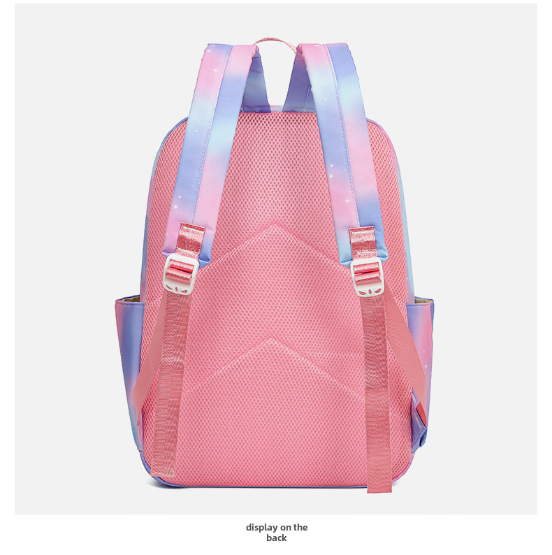 Large Capacity Fashion  Backpack Daily Casual Backpack College Style Three-piece Backpack Wholesale display picture 25