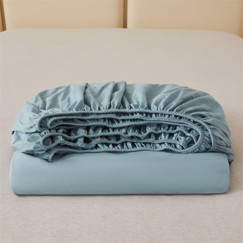 Class A Xinjiang Cotton Long-staple Cotton Bed Hat 100 Cotton Bedspread Simmons Protection Non-slip Cover Wholesale Group Purchase display picture 4