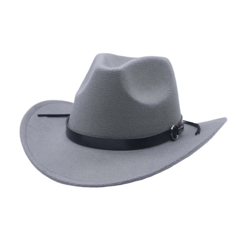 New Fashion Hat Jazz Hat Autumn And Winter Men's And Women's Big Brim Simple British Style Top Hat Jazz Hat display picture 4