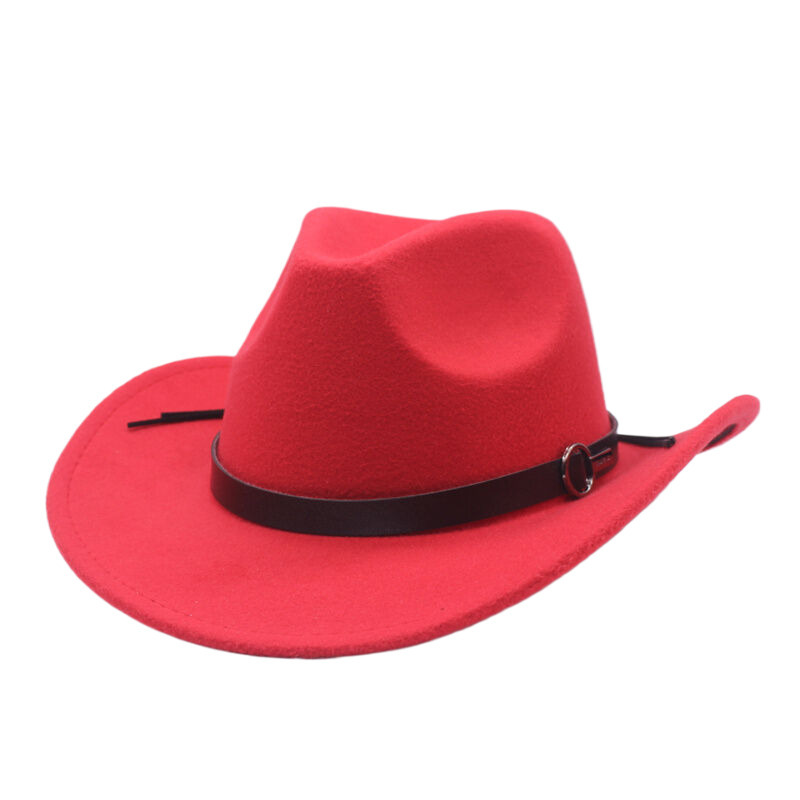 New Fashion Hat Jazz Hat Autumn And Winter Men's And Women's Big Brim Simple British Style Top Hat Jazz Hat display picture 8