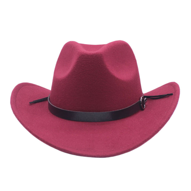 New Fashion Hat Jazz Hat Autumn And Winter Men's And Women's Big Brim Simple British Style Top Hat Jazz Hat display picture 10