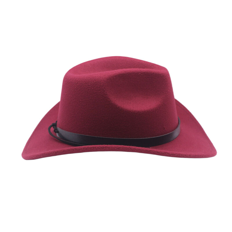 New Fashion Hat Jazz Hat Autumn And Winter Men's And Women's Big Brim Simple British Style Top Hat Jazz Hat display picture 12